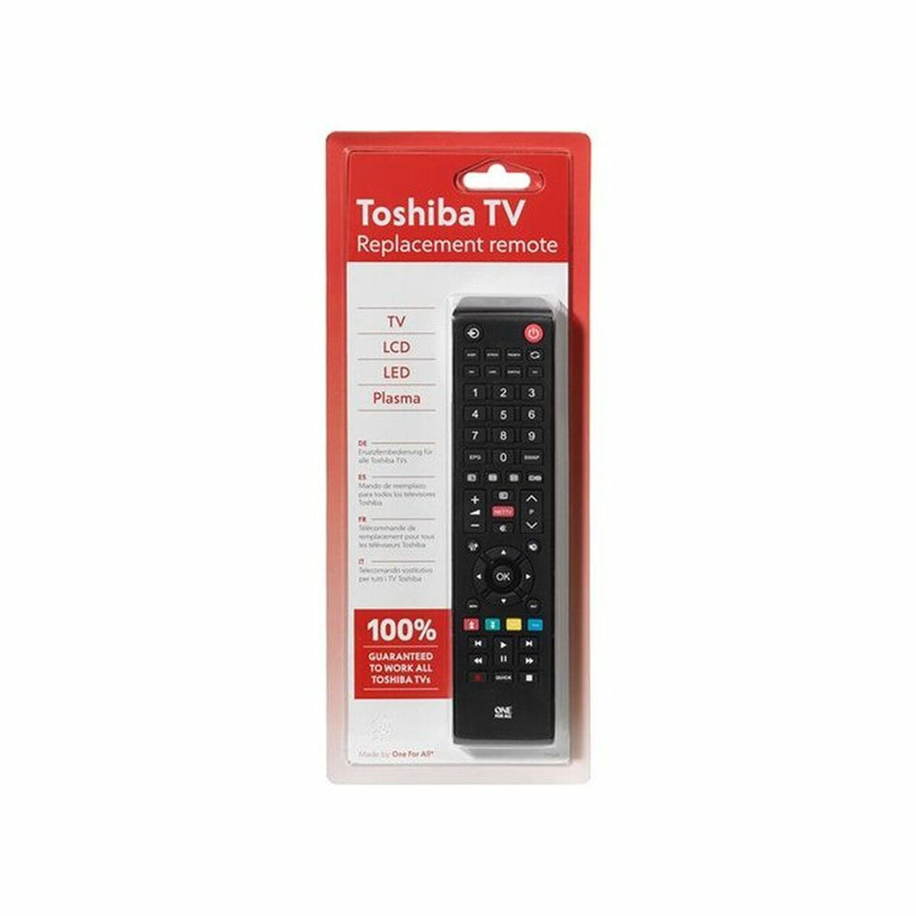 Universal Remote Control One For All Black